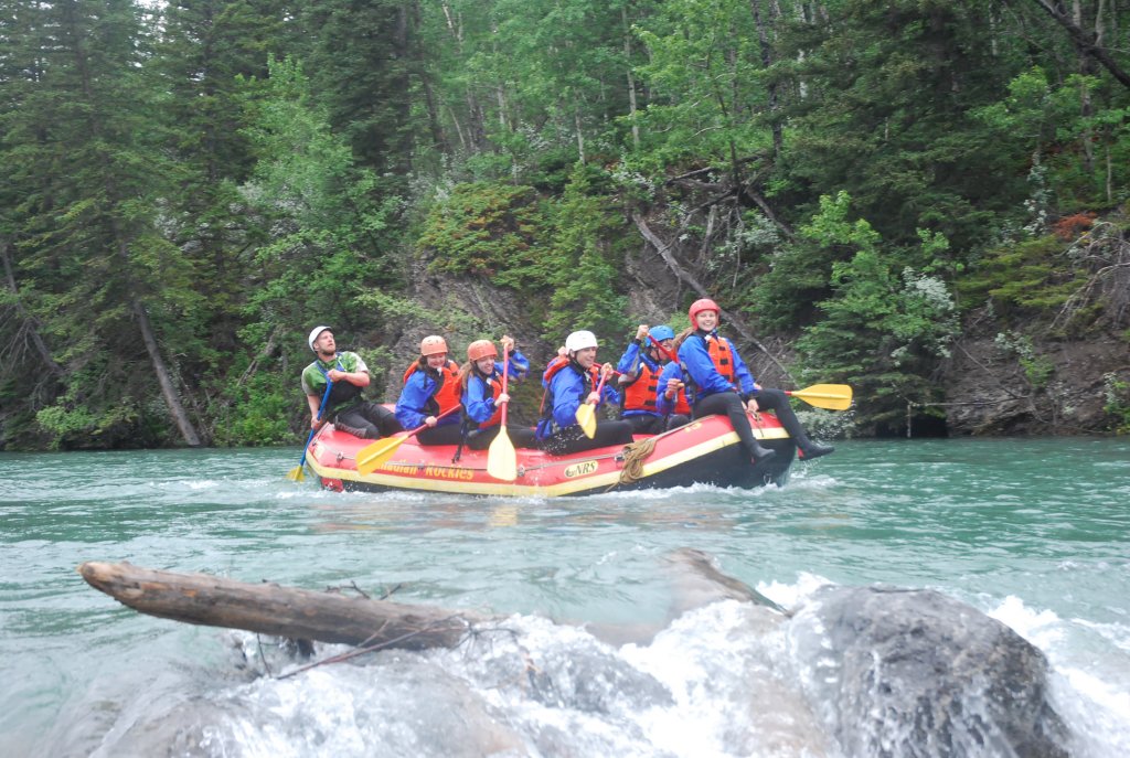 White Water Rafting in Beautiful Kananaskis Country!