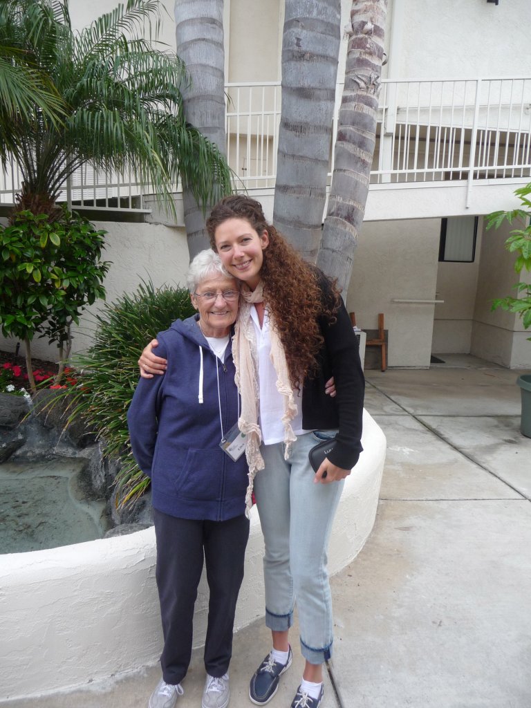 I met this lovely lady at a health living program in California, she was inspirational to say the least!