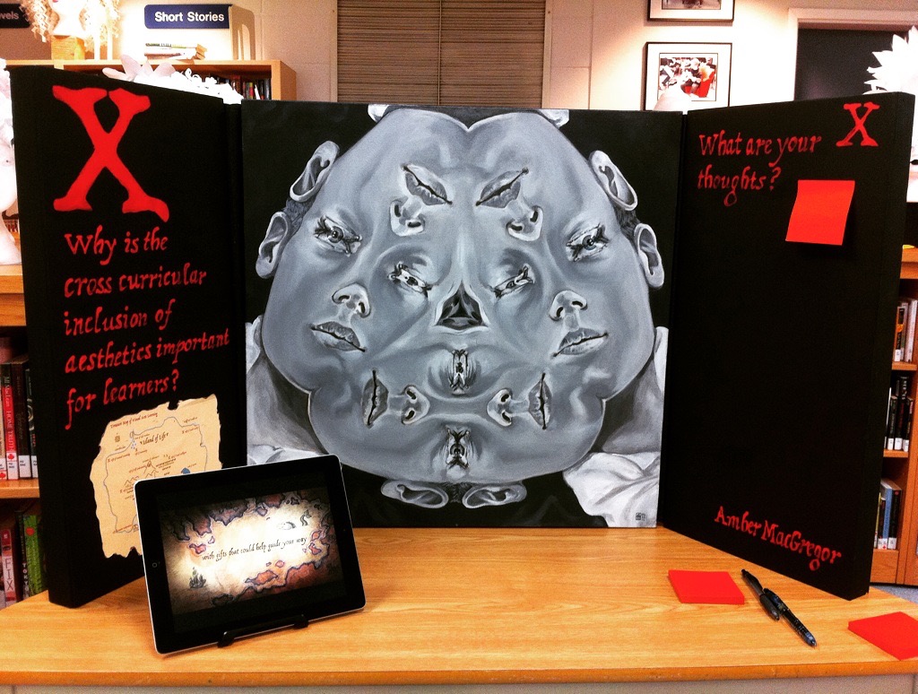 Gallery Walk at Claremont Secondary School Dec 2 2015