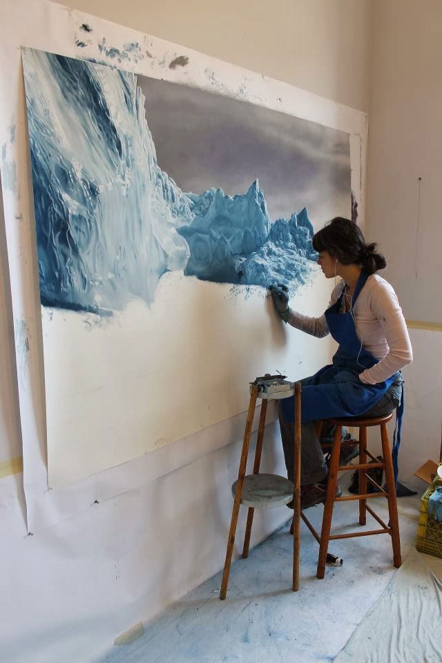 Artist: Zaria Forman.